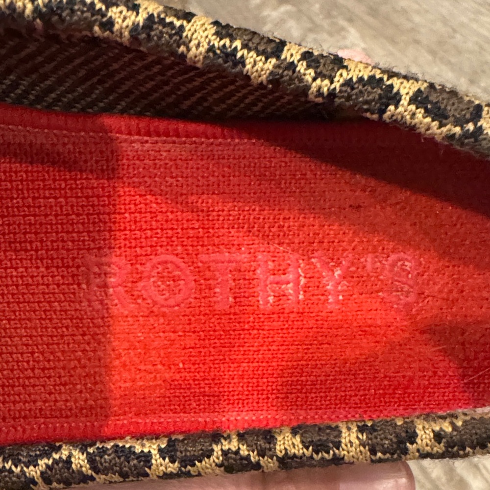 Rothy’s Leopard Print Loafers with Red Interior - Picture 2 of 5